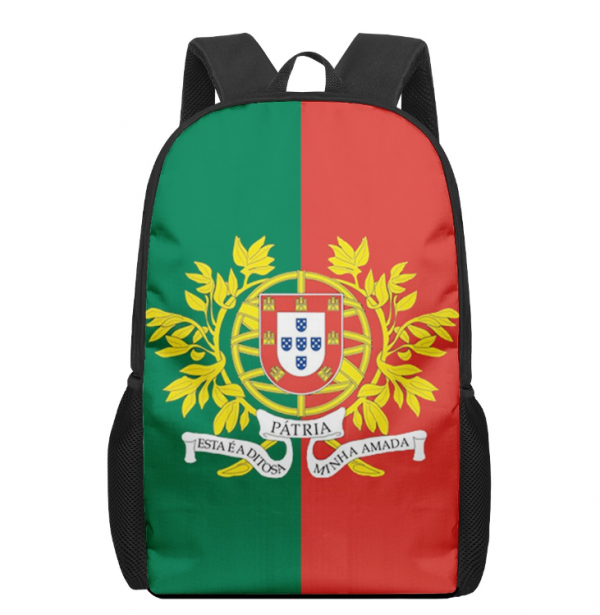 Tas dengan print tulisan bahasa asing yang unik